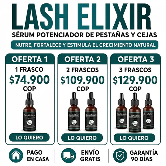 LashElixir Suero para pestañas..